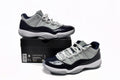 Air Jordan 11 Retro Low Georgetown Reps Sneaker 528895-007